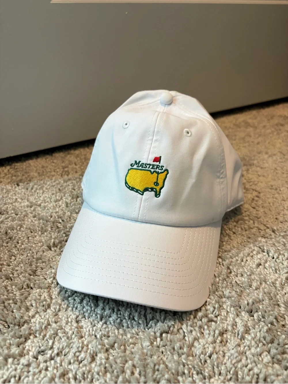 Masters White Baseball Cap